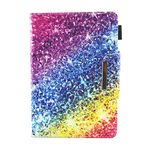 LMFULM® Universal Case For 10 Inch Tablet Cover Colorful Diamonds Pattern Leather Case Stand Case for All (9.5 Inch - 10.1 Inch) Tablet