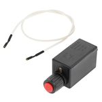 Hicello Spark Generator Electronic Push Button Pluse Igniter with Wire 20inch(500mm) Replacement for Uniflame Patio Heaters, Gas Firepits, Outdoor Fire Pit Gas Burner Grill Igniter AA Battery