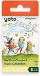 Yoto My First Classical Music Collection – 10 Kids Musical Cards for Use with Player & Mini All-in-1 Audio Player, Educational & Screen-Free Listening with Calm & Relaxing Instrumental Songs