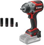 Einhell Professional Cordless Impact Wrench TP-CW 18/750-C Li BL-Solo Power X-Change (18 V, 750 Nm Torque Level, 1000 Nm Release Torque, Brushless, External Square Bit Socket, Battery Not Included)