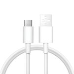 Vivo 80W Flash Type-C Charger Cable For Vivo V30, V29, V27, V25, V23E, V23 Pro, V21 5G, Y200, Y18, Iqoo 12, Z9X, Neo 9 Pro,7 Pro, Z7, Z7S, Z6 Lite, 11, Z6 44W, T1, T2, T3, T3X, Supports 44W/66W, White