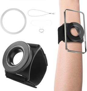 DEYOT Running Phone Holder for iPhone, 360° Rotatable Magnetic Wrist Phone Holder, Armband Cell Phone Holder, Magnetic Phone Holder, Compatible with magsafe iPhone 15 14 13 12 Pro Max Plus Mini