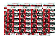 Maxell CR2032 3V Lithium Coin Batteries Made in Japan Version, 40 Count