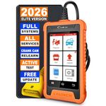 2026 LAUNCH Creader Elite fit for GM Bi-Directional Scan Tool, All Reset Full System Diagnostic Scanner for Buick/Chevrolet/Cadillac/GMC, AUTOVIN, Full OBD2 Code Reader, Lifetime Free Update