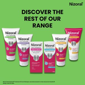 Nizoral Scalp Soothing Shampoo, Aloe Vera – 24h Relief for Itchy, Sensitive Scalp, 200ml