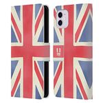 Head Case Designs Union Jack London Best Leather Book Wallet Case Cover and Matching Wallpaper Compatible With Apple iPhone 11