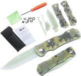 JIN G10 Pocket Knife for Kids, Fold