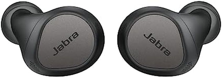 Jabra Elite 7 Pro Écouteurs Bluetooth Intra Auriculaires - Écouteurs à réduction de Bruit Active réglable True Wireless - Design Compact MultiSensor Voice pour des appels clairs - Noir Titane