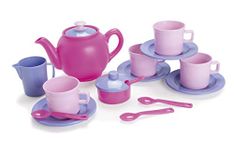 Andreu Toys Andreu Toys014398 Dantoy 4 People Princess Tea Set in Net, 12 x 18.5 x 19 cm