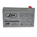 Zen SLA (12 V 12 Ah) SMF VRLA UPS Rechargable Battery for UPS, Emergency Light, Backup and Toy Cars