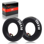 1PZ UK4-25T 2 Pack of 200 x 50 8" x 2" Electric Scooter Inner Tube Inflatable Anti-Slip Rubber for 8 Inch Razor E100 E150 E200 Scooter Wheel Tire Tyre