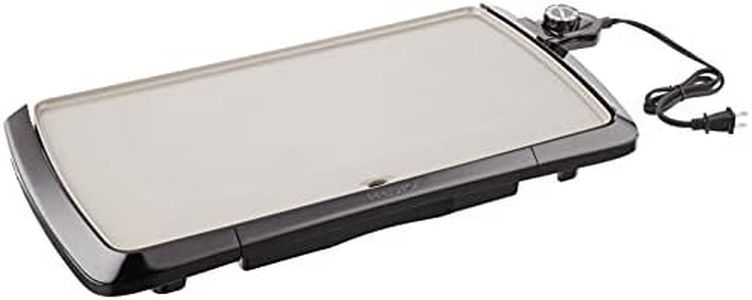 Presto 07055 Cool-Touch Electric Ceramic Griddle, 20", Black
