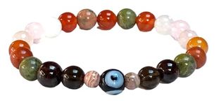 Awaken Your Kundalini Fertility Support Stretch Bracelet, Pregnancy Bracelet - Crystals for Well-Being & Balance, 7 5 inch, Crystal