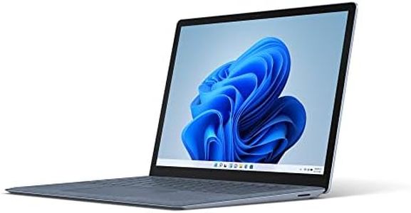 Microsoft Surface Laptop 4 - Ordinateur Portable (Windows 11, écran tactile 13.5", Processeur Intel Core i5, 8 Go RAM, 512 Go SSD, Clavier Français AZERTY) - Bleu Glacier, finition Alcantara