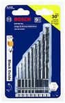 Bosch BL9IM 9 Pc. Impact Tough Black Oxide Drill Bit Set,