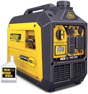 Aceup Energy 4000 Watt Portable Inverter Generator, Gas Powered Generator Quiet for Home, RV-Ready, EPA Compliant