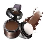 Hairline Powder Instantly Hairline Shadow Powder,Quick Cover Grey Hair Root Concealer,Eyebrows & Beard Line,Thin Hair Root Dye Touch Up,Windproof&Sweatproof,Hairline Powder for Women and Men(Brown)