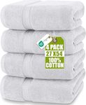 Utopia Towels - 4 Piece Bath Towels