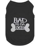 Parisian Pet Bad to da Bone T-Shirt, Medium