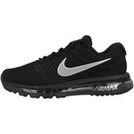 NIKE Mens Air Max 2017 Running Shoes Black/White/Anthracite 849559-001 Size 10