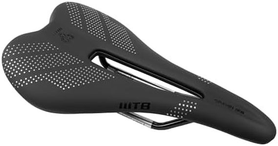 WTB Gravelier Bike Seat (Saddle) - Fusion Form Base - Mountain, Gravel, Road & Bikepacking (Cromoly Rail)