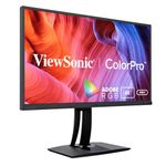 ViewSonic VP2785-4K 27" 4K Monitor USB Type C 100% AdobeRGB DCI-P3 HDR10 14-bit 3D LUT Color Calibration for Photography and Graphic Design