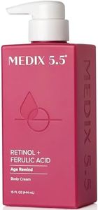 Medix 5.5 Retinol Body Lotion Firming Moisturizer | Crepey Skin Care Treatment | Retinol Body Cream | Anti Aging Retinol Cream For Women Targets Look Of Crepe Skin, Wrinkles, & Sagging Skin, 15 Fl Oz