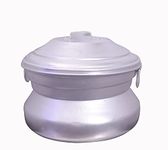 Malabar Trading Company Aluminium Idly Maker, satti, Steamer, Idli Cooker big Size, Idli Chembu for Restaurant, Canteen | INDUSTRIAL GRADE (MINOR SCRATCHES TO BE EXPECTED) (42 Idli)