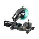 HIKOKI C12FDHBS9Z 1520W 12", D-Handle Corded Electric Compound Mitre Saw With Extra Base For Great Support, 20 Kg