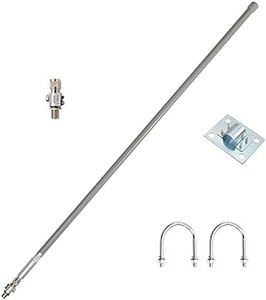 Hexa Boost LoRa Antenna 915MHz Kit 8dBi Gain Outdoor Omni-Direction HNT Miner Antenna 3.6 ft Helium Hotspot Antenna