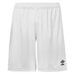 Umbro Men's Inter Soccer Short, White, Large