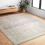 Loloi II Hathaway Collection Area Rug HTH-02 Denim/Multi 9'-0" x 12'-0"