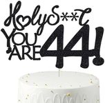 Happy 44th Birthday Cake Topper 44 