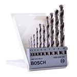 Bosch Professional HSS Twist Drill Bit Ground (1, 2, 3, 4, 5, 6, 7, 8, 9, 10 mm) (10 pcs set)