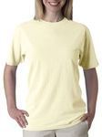 Comfort Colors 6.1 Oz. Ringspun Garment-Dyed T-Shirt, Medium, Banana