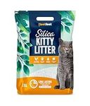 Natural Silica Cat Litter Crystals Cat Kitten Litter 7.6L | Pure Gel Crystal | Ultra Absorbent | Effective Odour Control | Dust-Free | Ultra Hygienic | Biodegradable ECO Friendly | 2 Months Supply