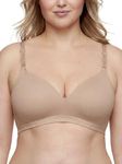 Warner's Women's Cloud 9 Wire-Free Bra, Toasted Almond, 36D