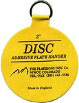 Flatirons Disc Adhesive Medium Plate Hanger Set (4 - 3 Inch Hangers) by The Flatirons Disc Co.