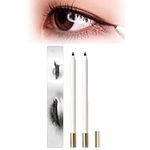 Non-smudging Waterproof Long-lasting Eyeliner Pencil, Quick Drying Long Lasting Waterproof and Sweat Proof Eyeliner, Quick Drying Eyeliner (2Pcs-Black+Brown)