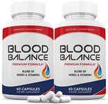 Justified Laboratories Blood Balance Advanced Formula All Natural Sugar Support Pills 120 Capsules