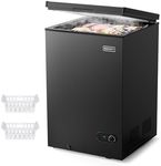 EUHOMY 3.5 Cu.Ft Chest Freezer with