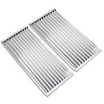 Criditpid Grill Emitter Plates for Charbroil Commercial Tru-Infrared 463241314 463268008 463241313 463241013 463243812 463257010 Gas Grill, Stainless Steel Cooking Grates.(2 Pack)