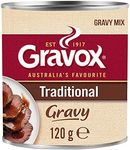 Gravox Traditional Gravy Mix Tin for Gravy and Liquid Stock Instant Gravy Powder 120g