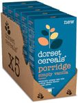 Dorset Cereal Simply Vanilla Porridge| Healthy Breakfast | Vegan | High Fibre | 5 PACKS of 400g