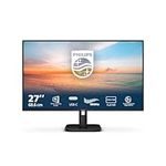 PHILIPS 27E1N1300A - 27 Inch FHD Monitor, 100Hz, IPS, 1ms, USB-C Power delivery, Speakers, LowBlue Mode, FlickerFree (1920 x 1080, 250 cd/m², HDMI 1.4 / USB-C)