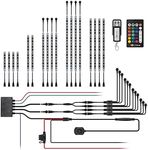 DITRIO 18pcs Motorcycle Led Lights 