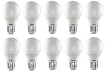 wipro Garnet 12W LED Bulb for Home & Office |Warm White (2700K) | E27 Base|220 degree Light coverage |4Kv Surge Protection |400V High Voltage Protection |Energy Efficient | Pack of 10