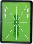 Birdy Golf Swing Mat Trainer - Golf Strike Mat & Divot Board with Velvet Cushion, Shock Absorption & Non-Slip Rubber Base - Golf Practice Mats for Swing Detection, Precision Path Feedback, 11.8"x15.7"