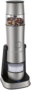 Cuisinart Dual Rechargeable Spice Grinder, Silver - SG-3C 10.2 x 15.6 x 24.8 Centimetres