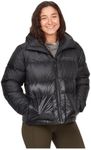 Marmot Women's Wm's Guides Down Hoody, Lightweight down jacket, warm winter puffy, water-repellent quilted coat, windproof functional jacket, packable outdoor jacket with hood